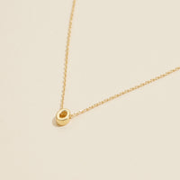 Numbers Basic Gold Dipped Short Necklace