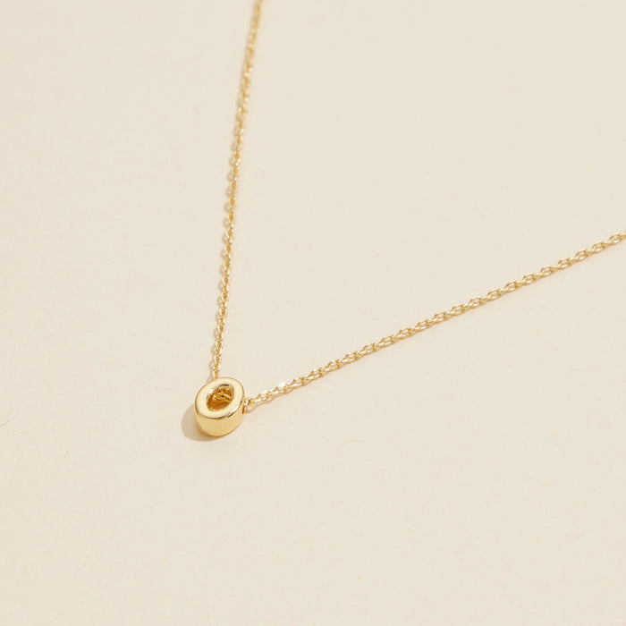 Numbers Basic Gold Dipped Short Necklace