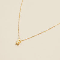 Numbers Basic Gold Dipped Short Necklace