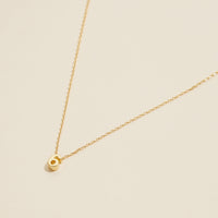 Numbers Basic Gold Dipped Short Necklace