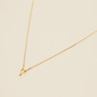 Numbers Basic Gold Dipped Short Necklace