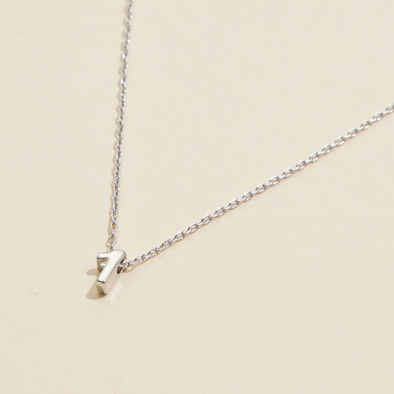 Numbers Basic Gold Dipped Short Necklace