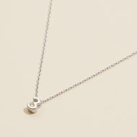 Numbers Basic Gold Dipped Short Necklace