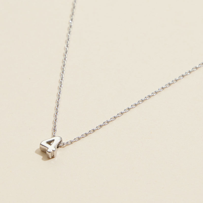 Numbers Basic Gold Dipped Short Necklace