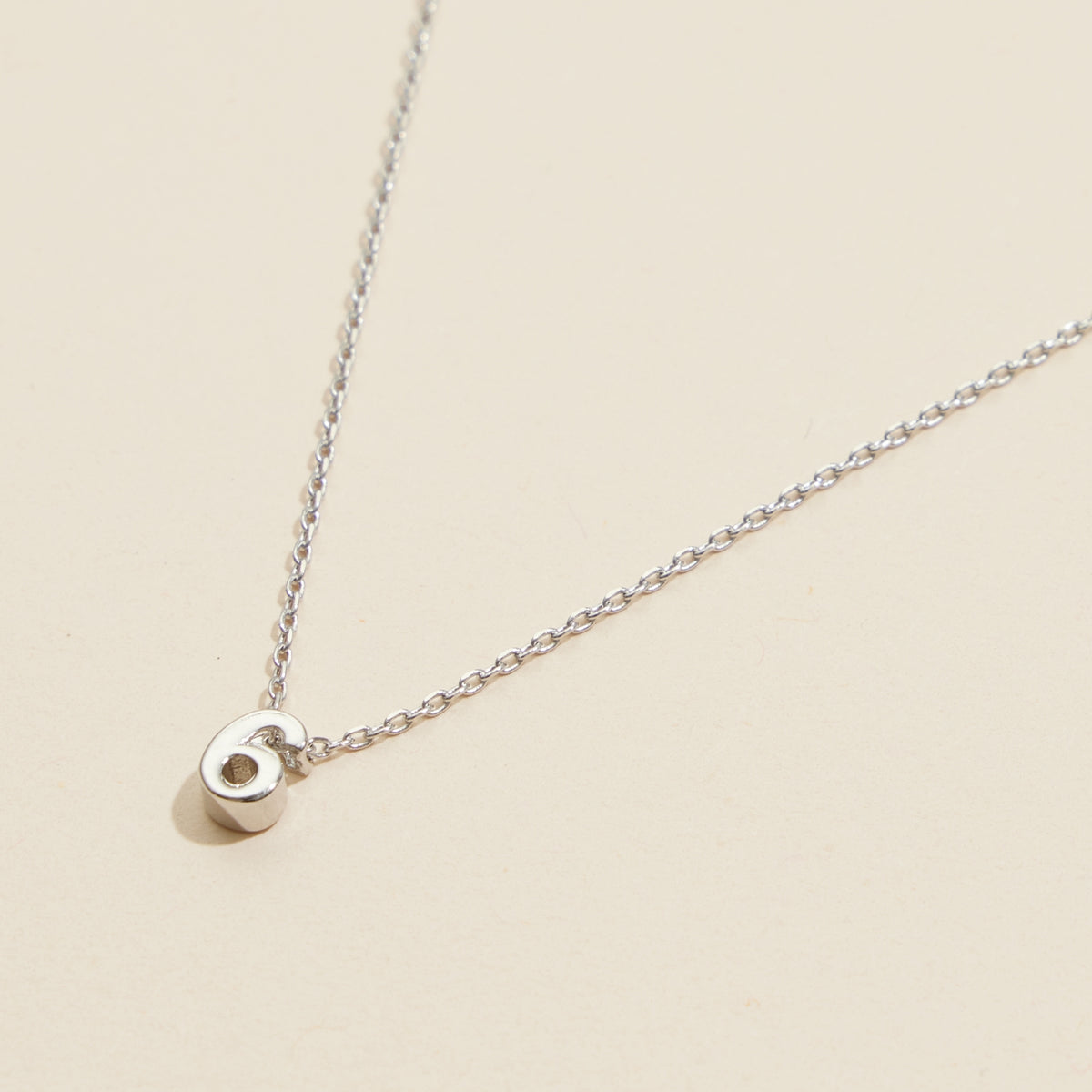 Numbers Basic Gold Dipped Short Necklace