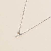Numbers Basic Gold Dipped Short Necklace