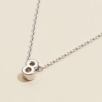Numbers Basic Gold Dipped Short Necklace