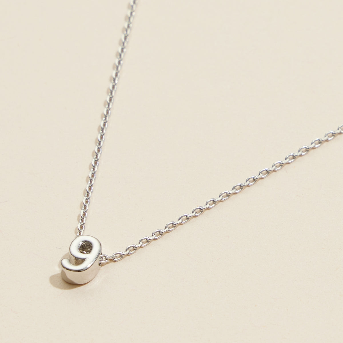 Numbers Basic Gold Dipped Short Necklace