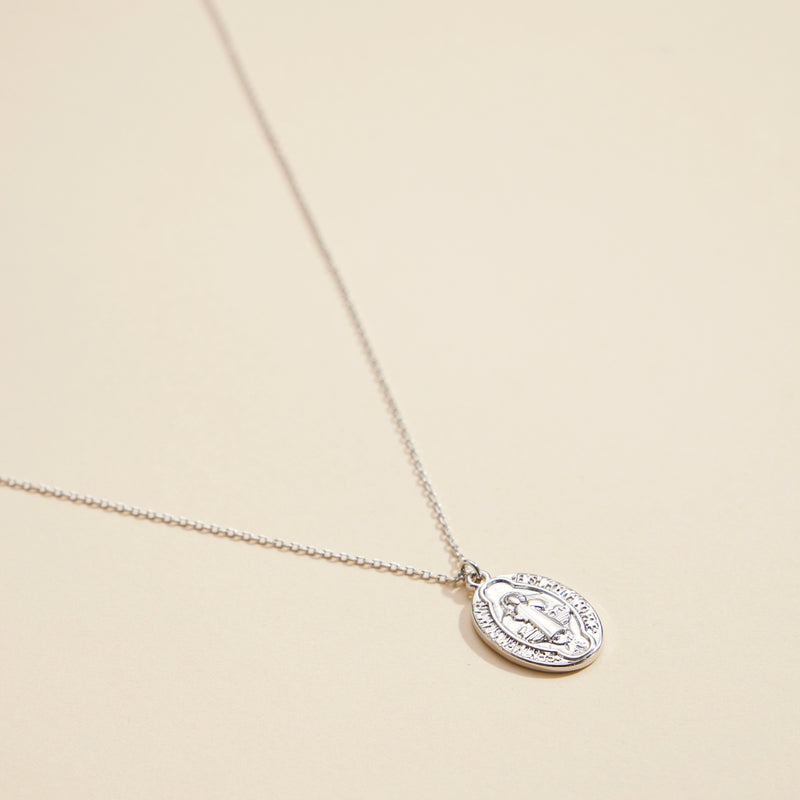 Coin Charm Gold Dip Short Necklace