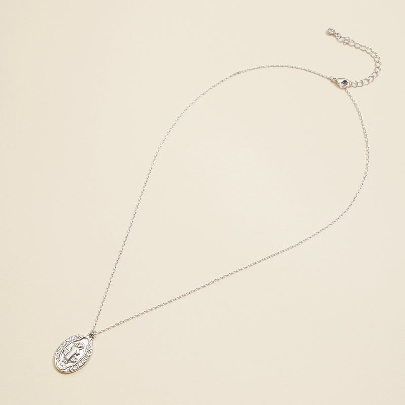 Coin Charm Gold Dip Short Necklace