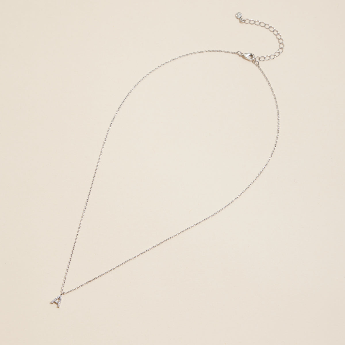 Letters Basic Gold Dipped Short Necklace