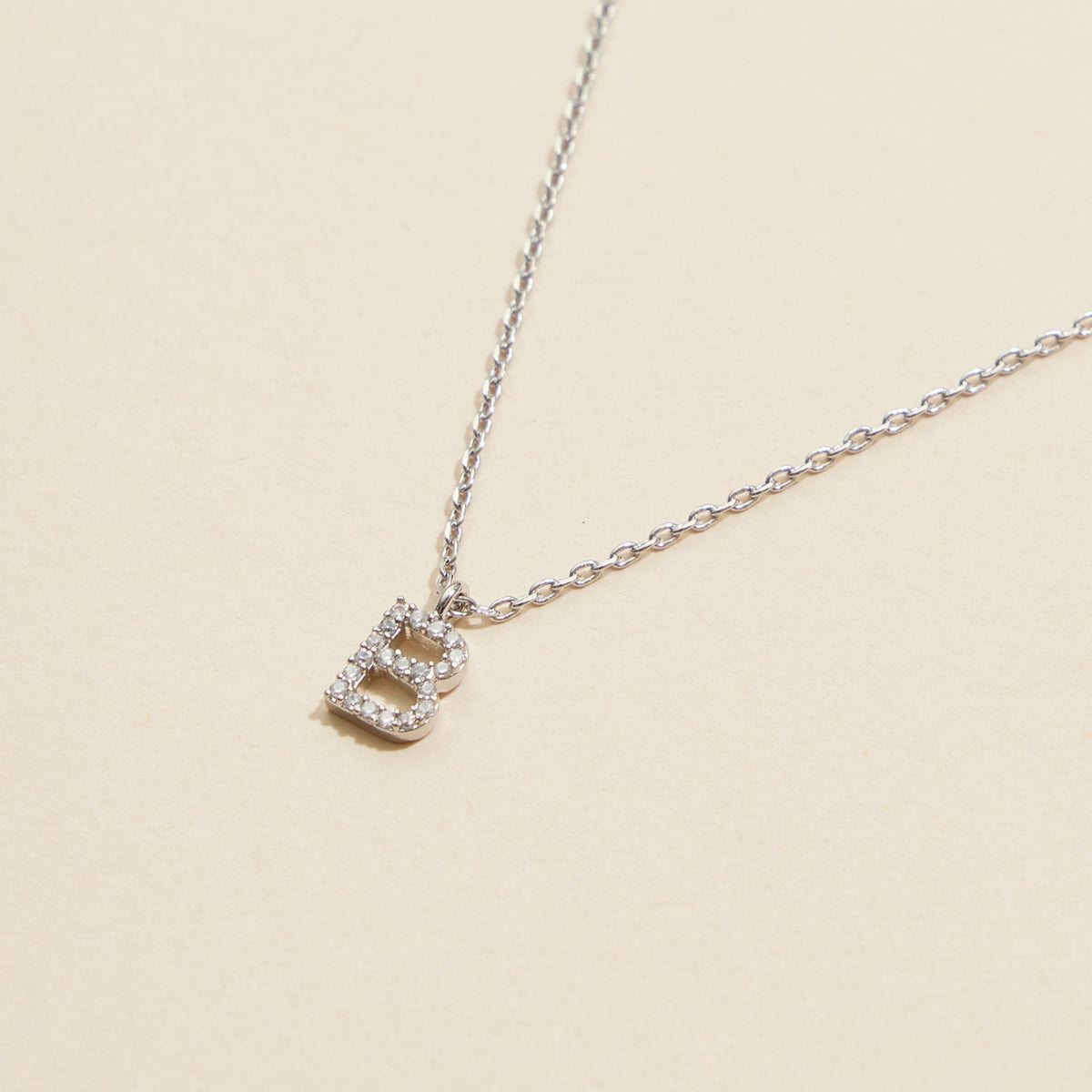 Letters Basic Gold Dipped Short Necklace