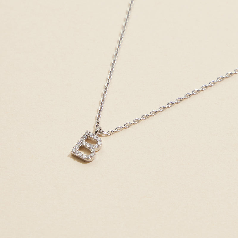 Letters Basic Gold Dipped Short Necklace