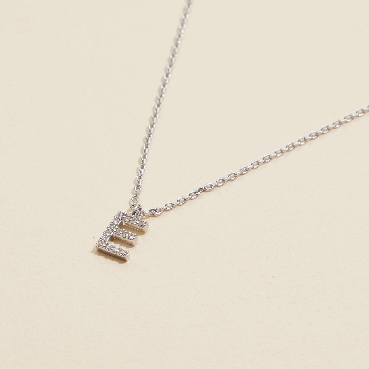 Letters Basic Gold Dipped Short Necklace