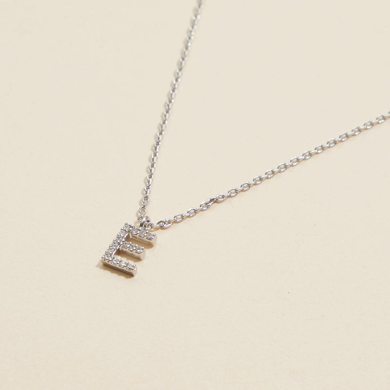 Letters Basic Gold Dipped Short Necklace