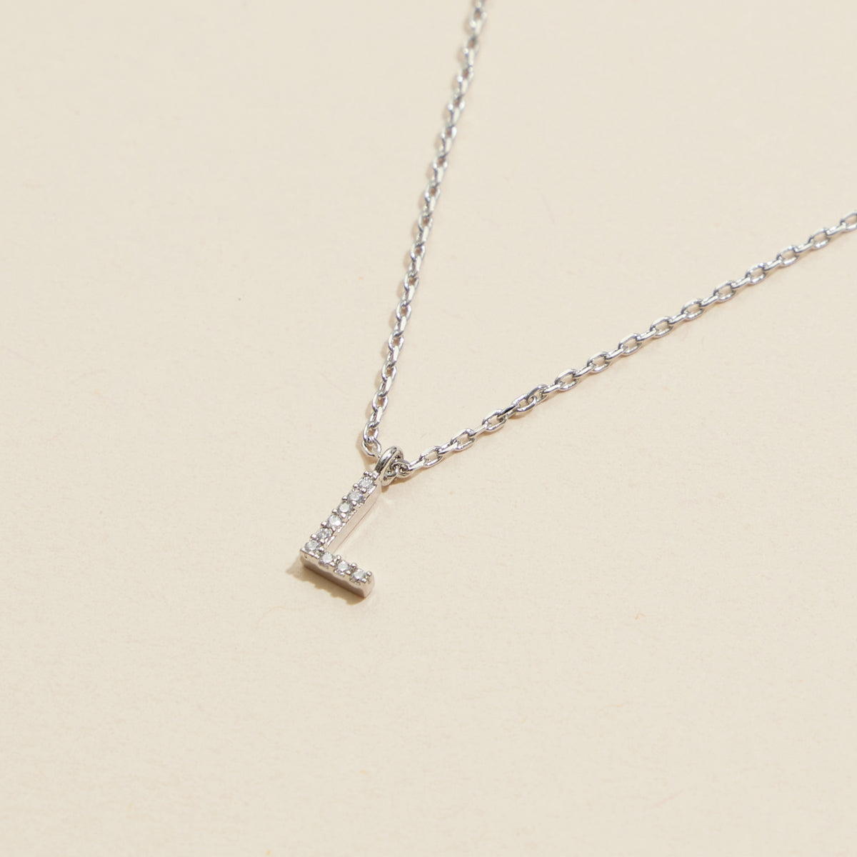 Letters Basic Gold Dipped Short Necklace