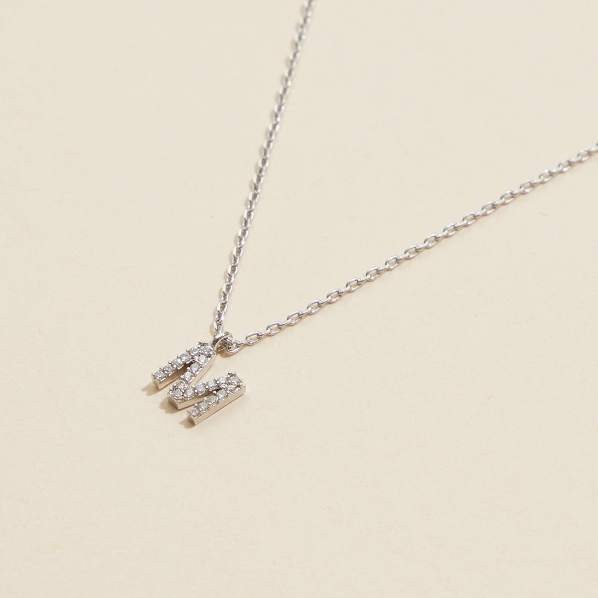 Letters Basic Gold Dipped Short Necklace