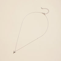 Longhorn Skull Charm Gold Dip Short Necklace