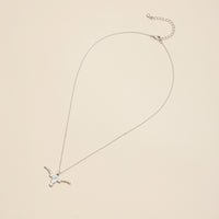 Longhorn Charm Gold Dip Short Necklace