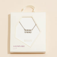 Angel Number "333" 18K Gold Dipped Necklace