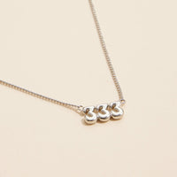 Angel Number "333" 18K Gold Dipped Necklace