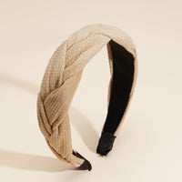 Elegant Braided Textured Headband