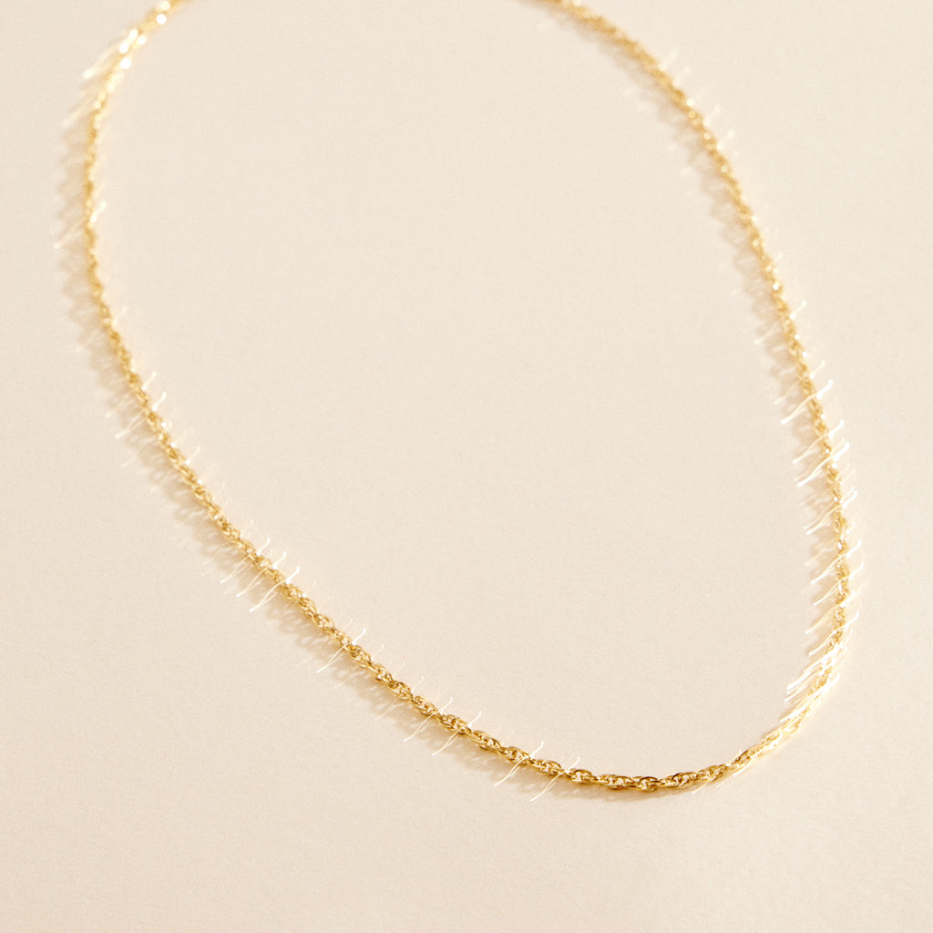 Chain Gold Dip Stainless Steel Short Necklace