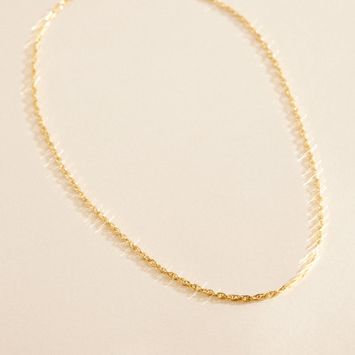Chain Gold Dip Stainless Steel Short Necklace