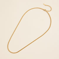 Chain Gold Dip Stainless Steel Necklace