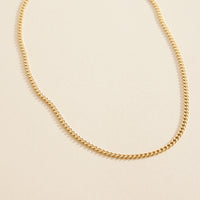 Chain Gold Dip Stainless Steel Necklace