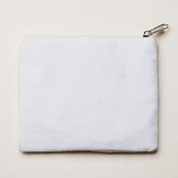 Beaded Sequin Anchor Coin Pouch — White Blue