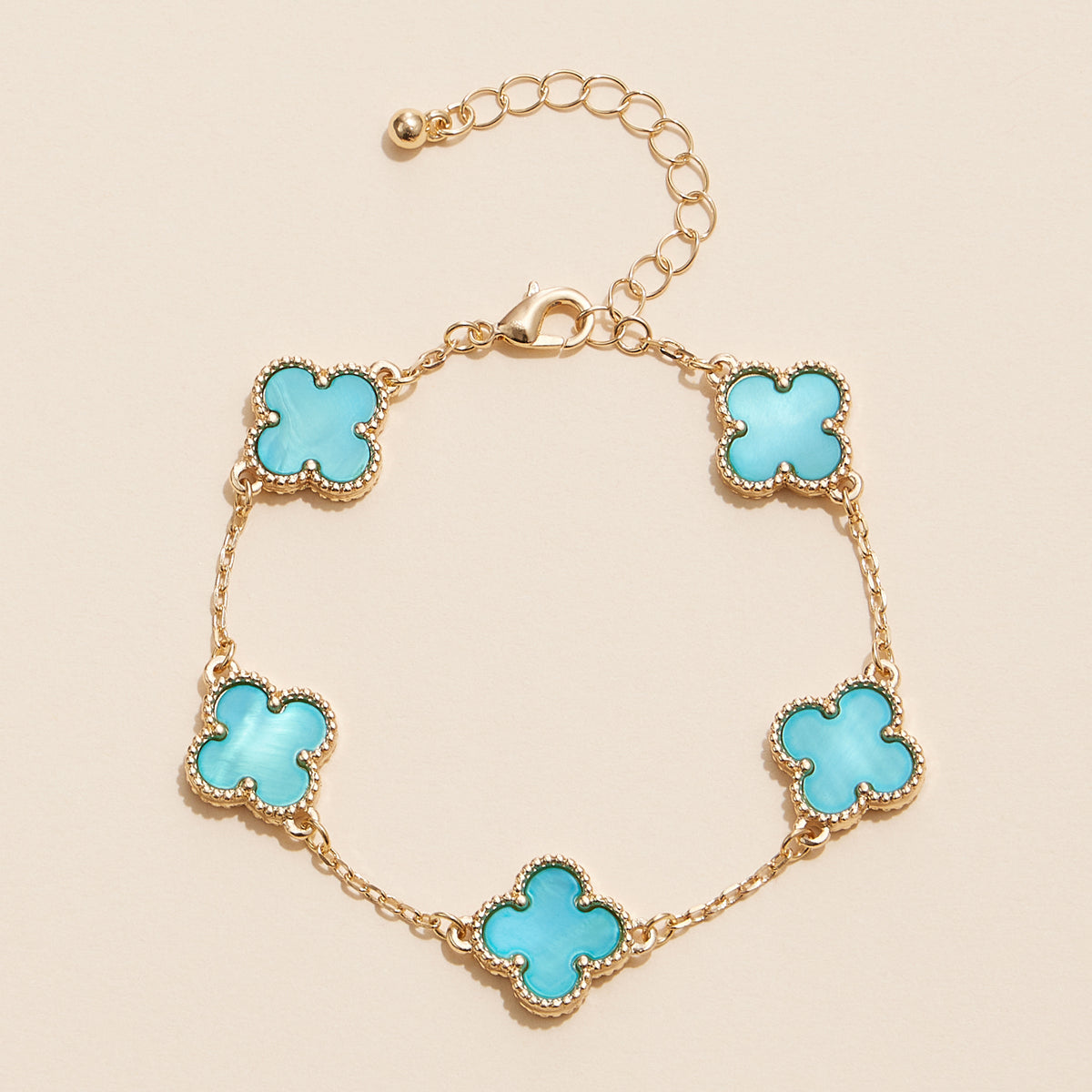 Clover Charms Basic Bracelet