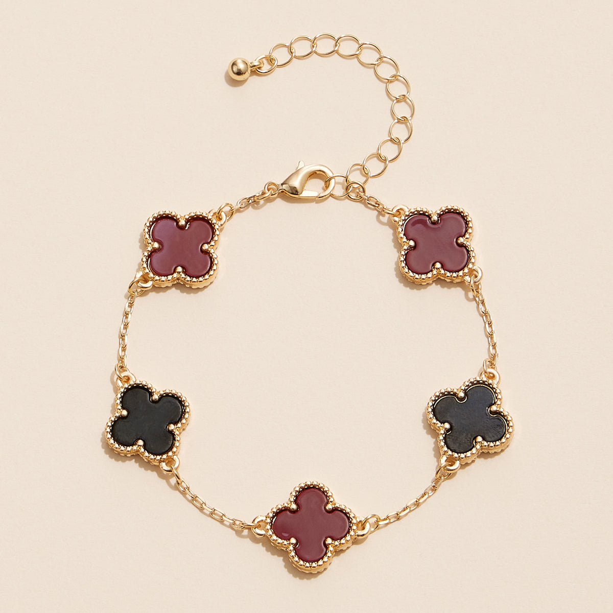 Clover Charms Basic Bracelet
