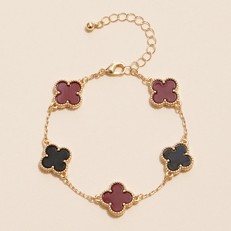 Clover Charms Basic Bracelet