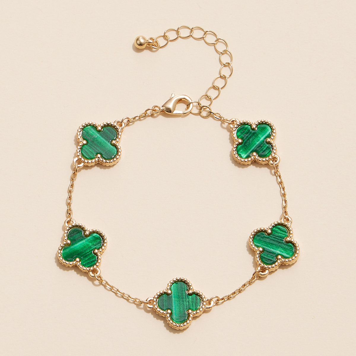 Clover Charms Basic Bracelet
