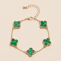 Clover Charms Basic Bracelet