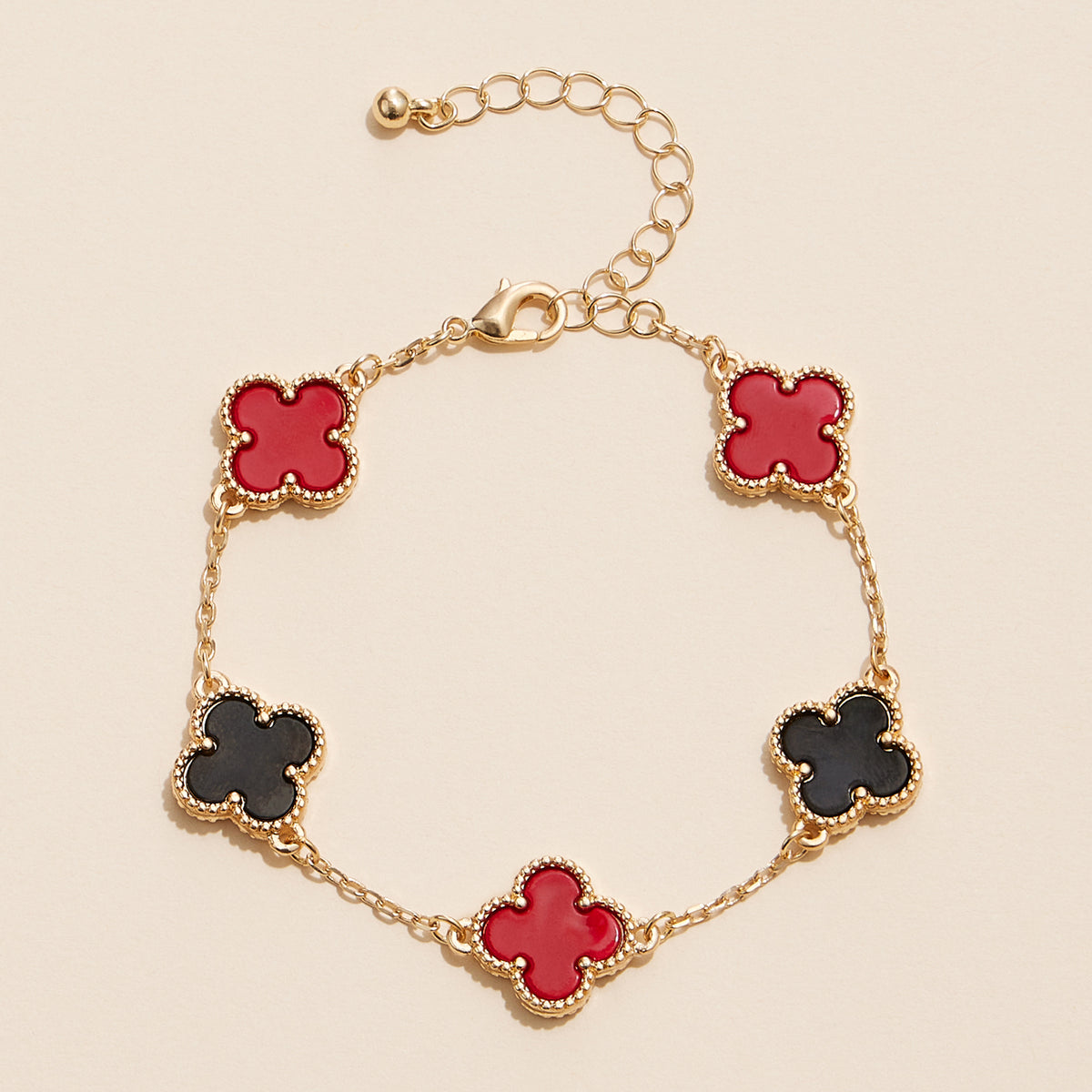 Clover Charms Basic Bracelet