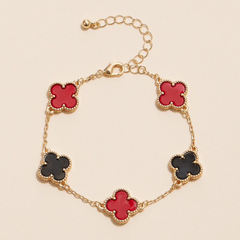 Clover Charms Basic Bracelet