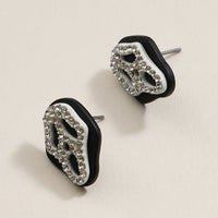 Halloween Screaming Face Stud Earrings