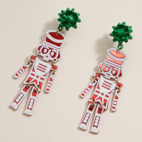 Christmas Nutcracker Dangling Earrings