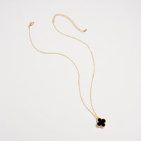 Shell Charm Pendant Necklace with Gold Chain