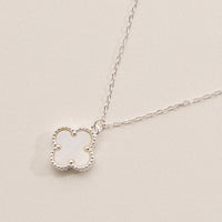 Shell Charm Pendant Necklace with Gold Chain