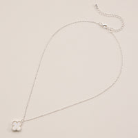 Shell Charm Pendant Necklace with Gold Chain
