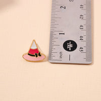 Halloween Hat Enamel Stud Earrings