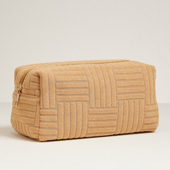 Luxe Terry fabric Travel Pouch-Large