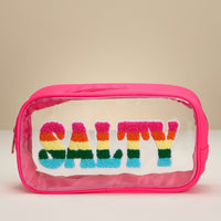 Clear PVC Bag – Bride or Salty Lettering