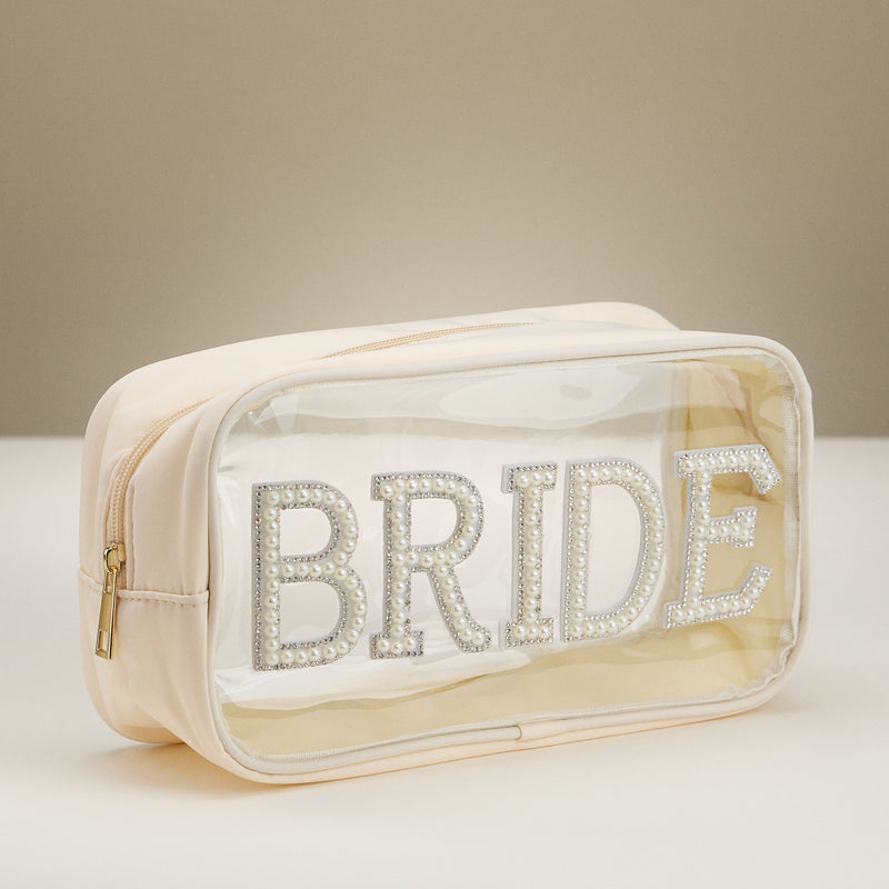 Clear PVC Bag – Bride Lettering