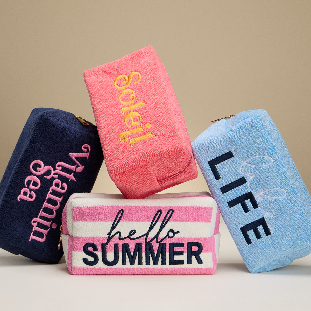 Vitamin Sea Terry Cloth Pouch