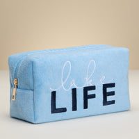 Lake Life Terry Cloth Pouch