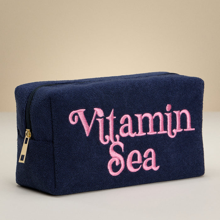 Vitamin Sea Terry Cloth Pouch
